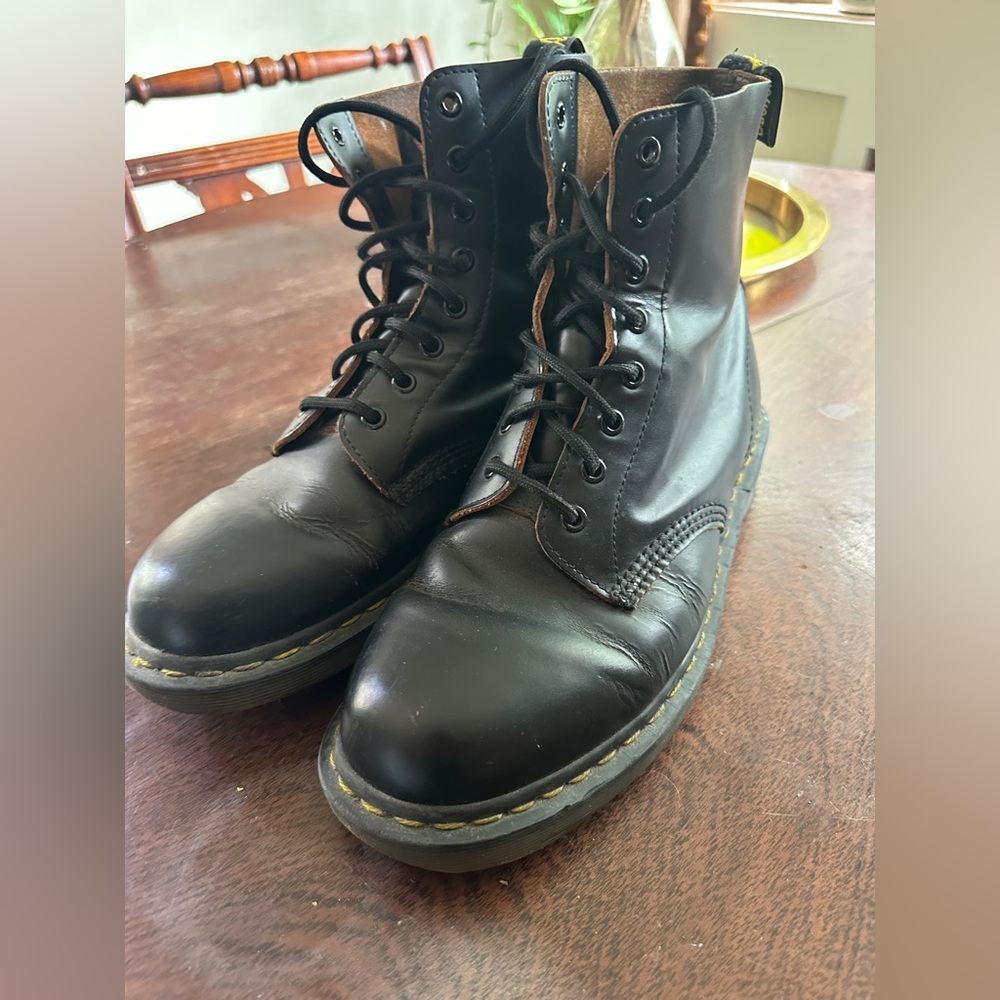 Dr. Martens 1460 Vintage Made in England Black Leather Boots